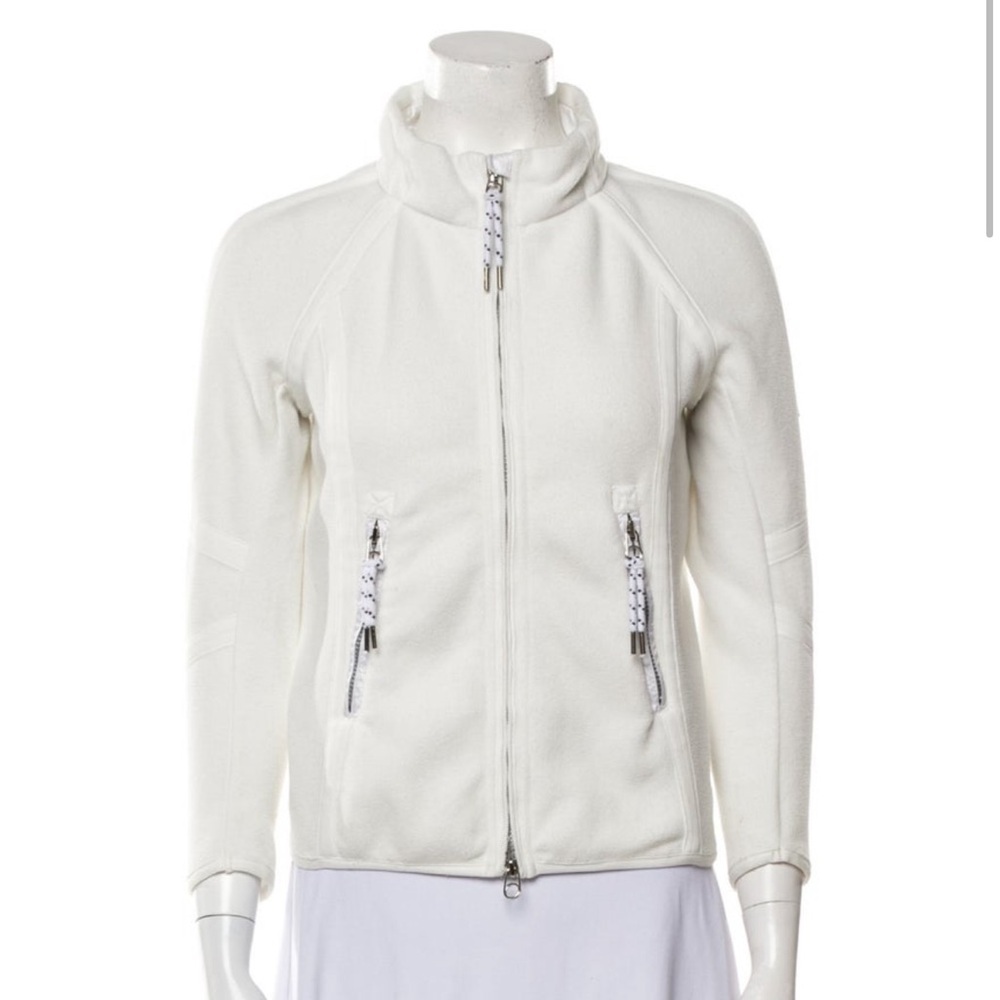 JETSET Women's White Zip-Up Jacket size XS